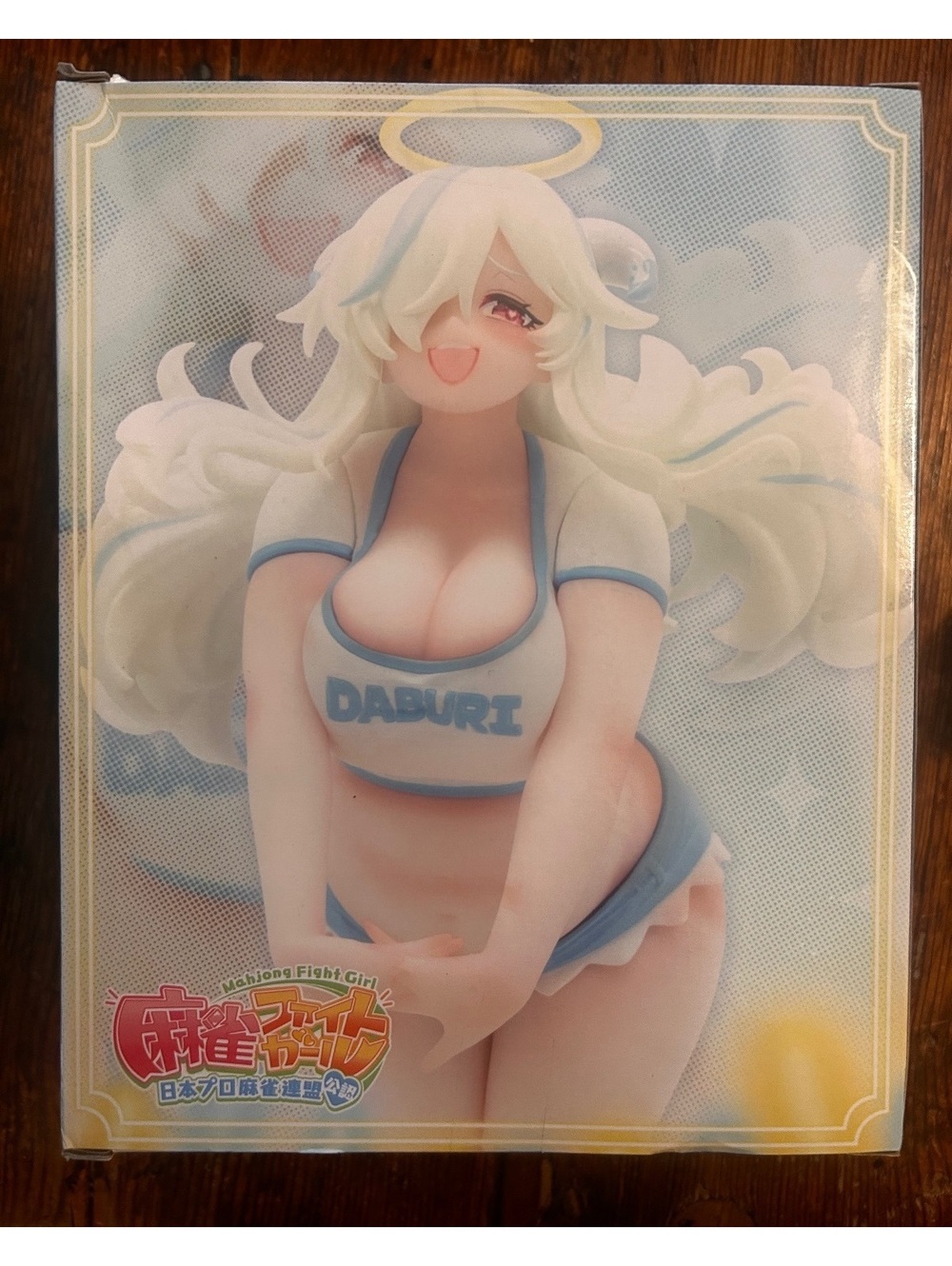 Konami Mahjong Fight Girl Daburi Angel Figure Collectible